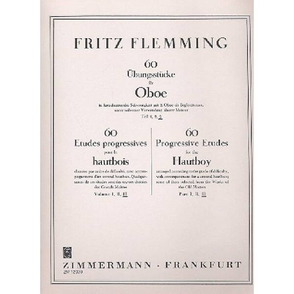 60 Übungsstücke Band 3