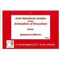 8 melodische studies vol.1 voor