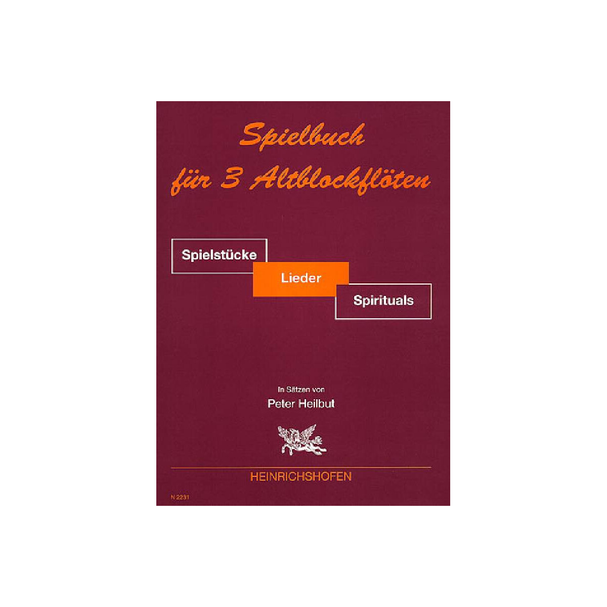 Spielbuch für 3 Altblockflöten box