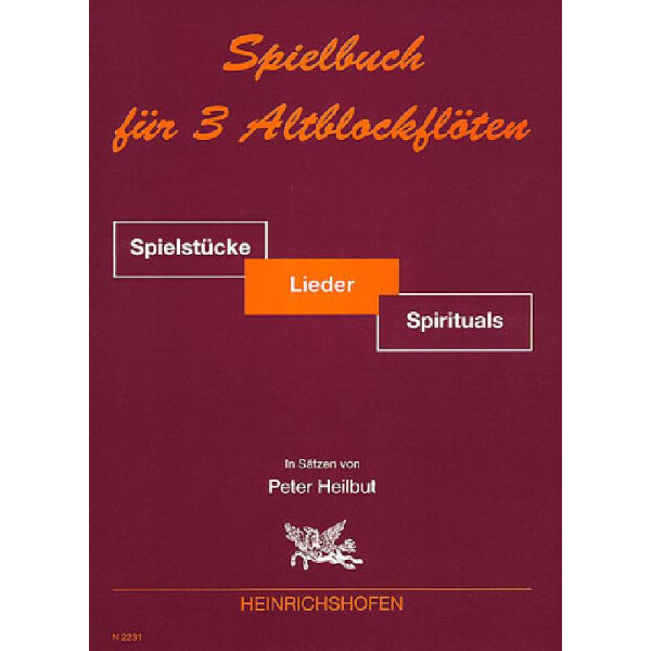Spielbuch für 3 Altblockflöten