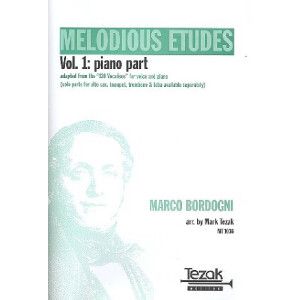Melodious Etudes vol.1 - piano part