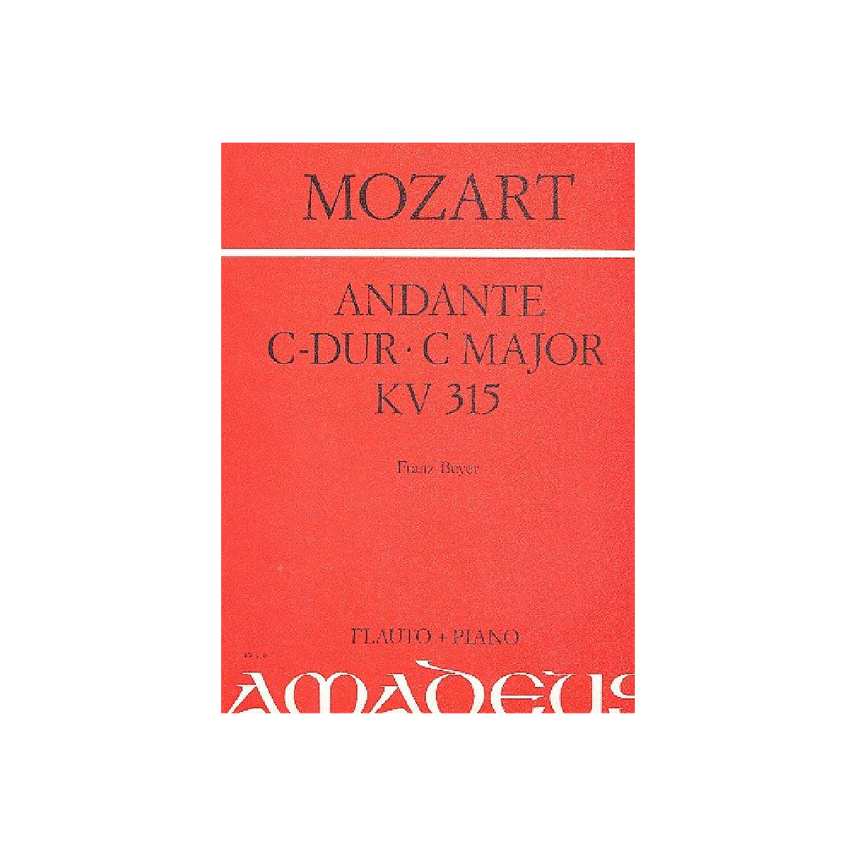 Andante C-Dur KV315 für box