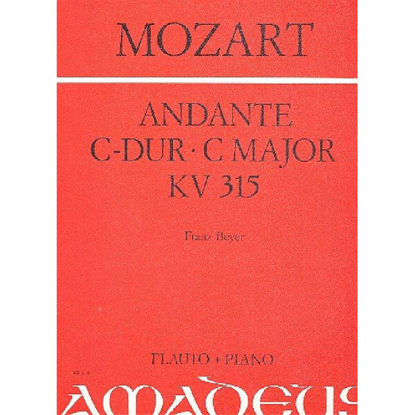 Andante C-Dur KV315 für
