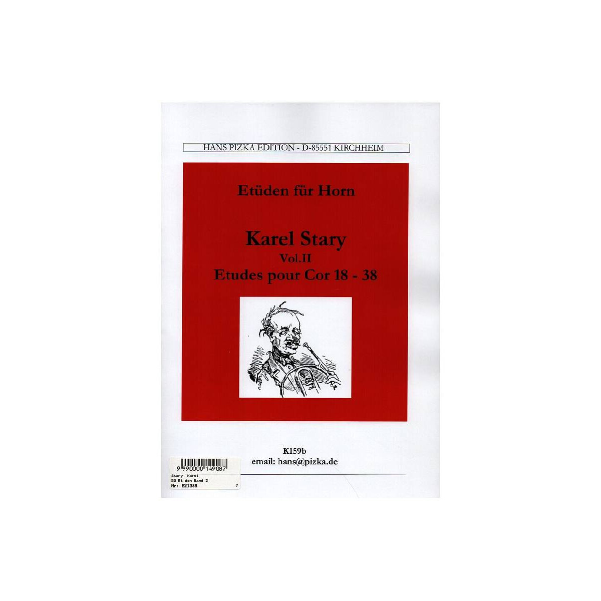 55 &eacute;tudes vol.2 (Nr.18-38)