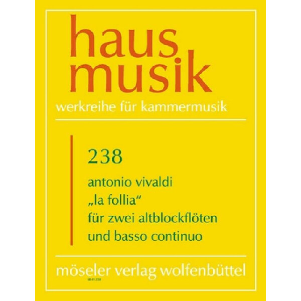 La follia nach der Suonata da camera