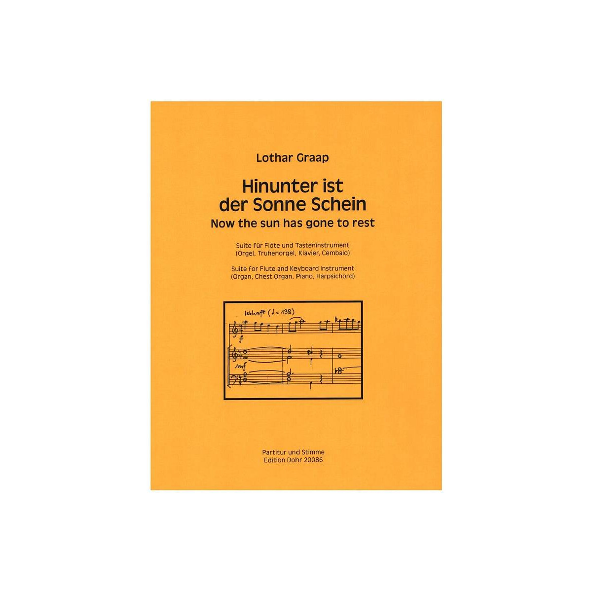 Hinunter ist der Sonne Schein box