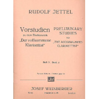 Vorstudien Band 3 für Klarinette