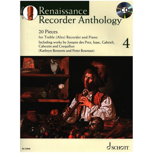 Renaissance Recorder Anthology vol.4 (+CD)
