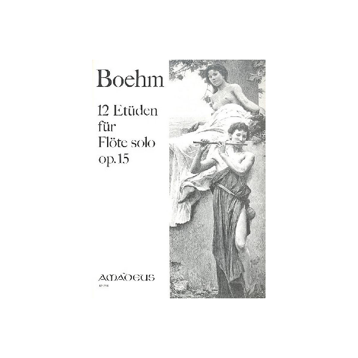 12 Etüden op.15 für Flöte box