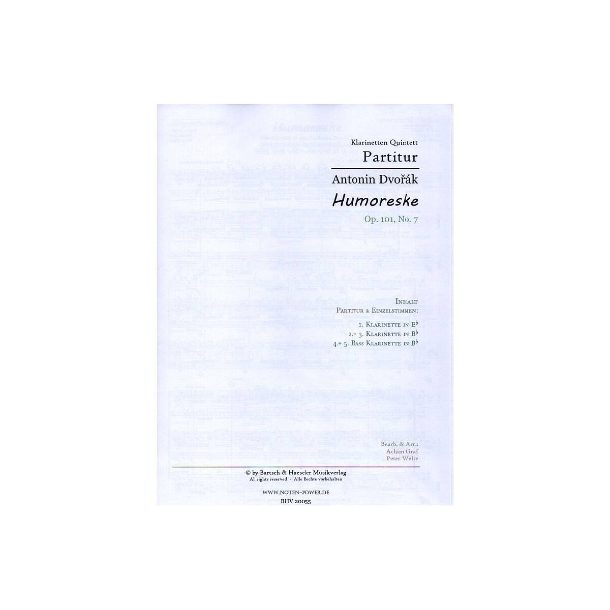 Humoreske op.101 Nr.7 box