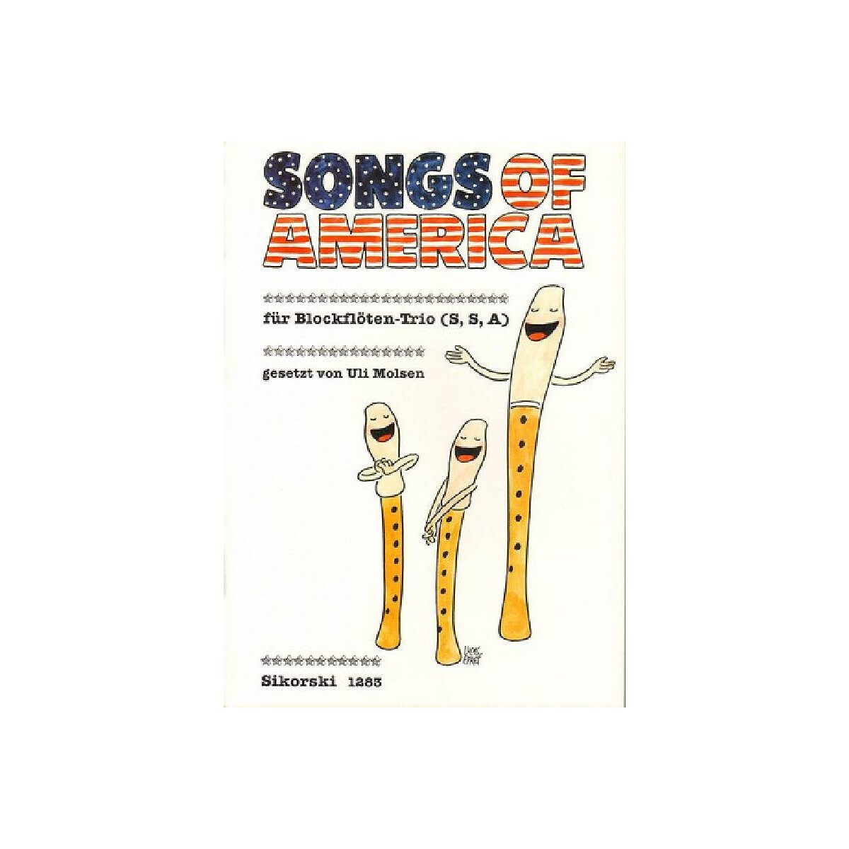 Songs of America für SSA Blockfl&ou box