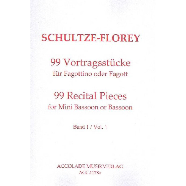 99 Vortragsstücke Band 1 (Nr.1-34)