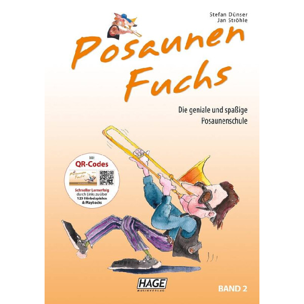Posaunenfuchs Band 2 (+QR-Codes)