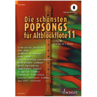 Die schönsten Popsongs Band 11 (+Online Audio)