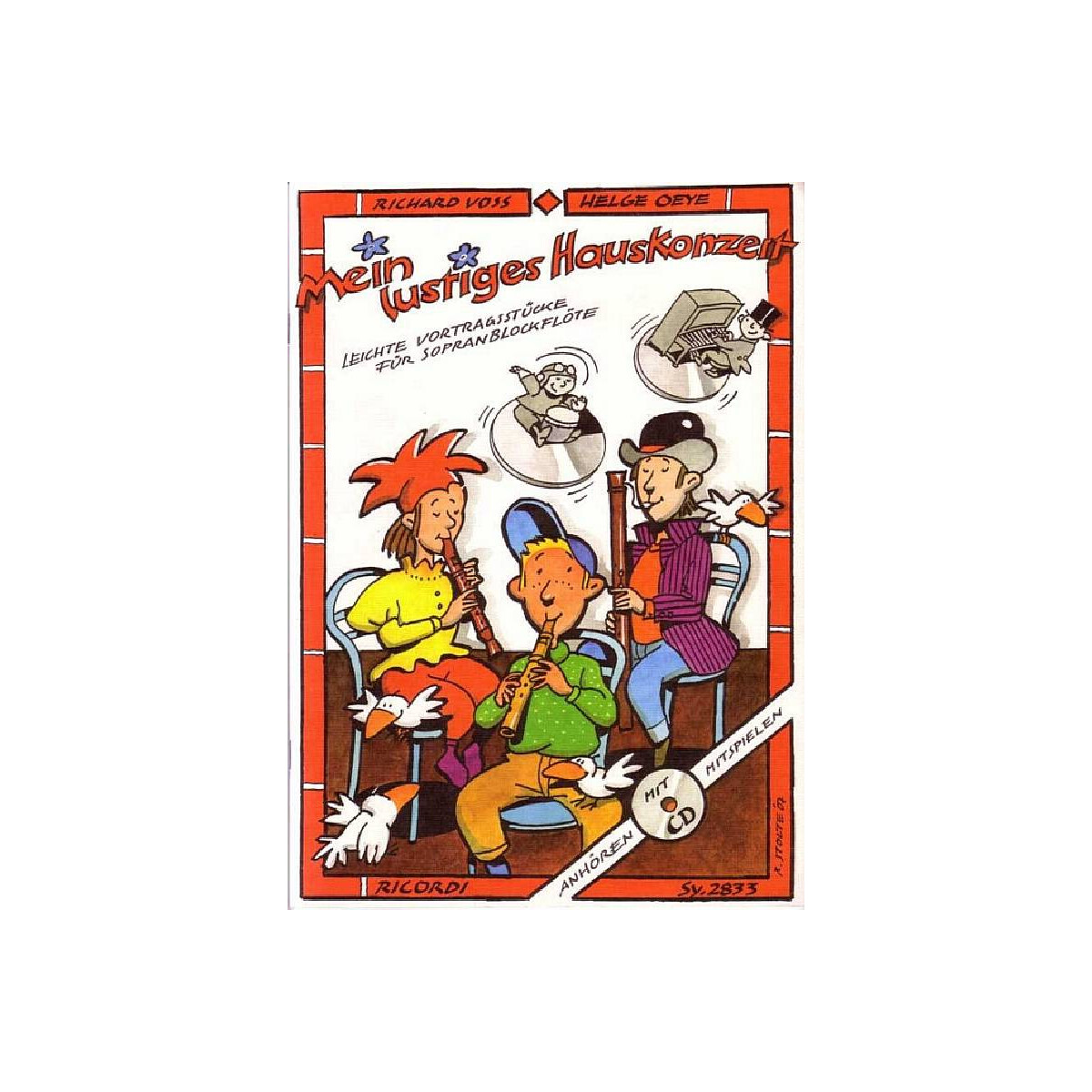 Mein lustiges Hauskonzert (+CD) box