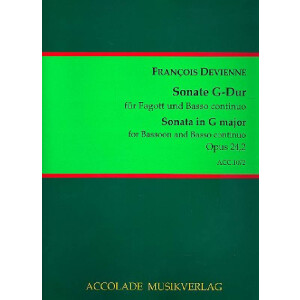 Sonate G-Dur op.24,2 für Fagott und Bc