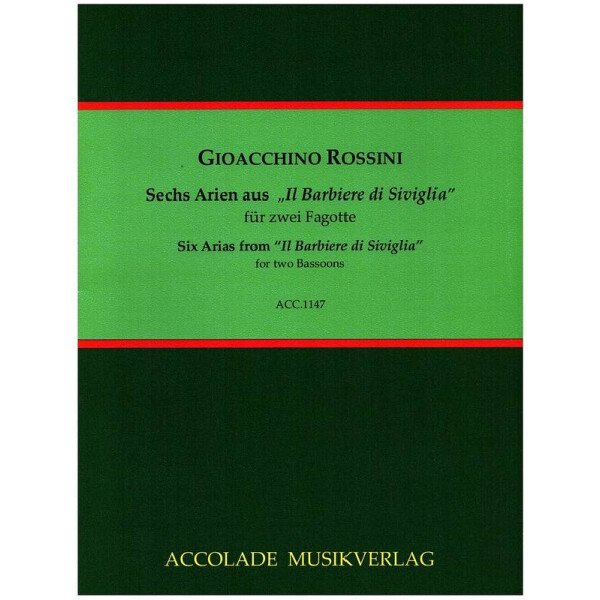 6 Arien aus Il Barbiere di Siviglia 