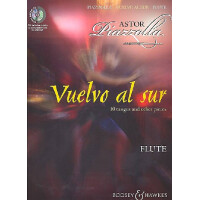 Vuelvo al sur (+CD) for flute
