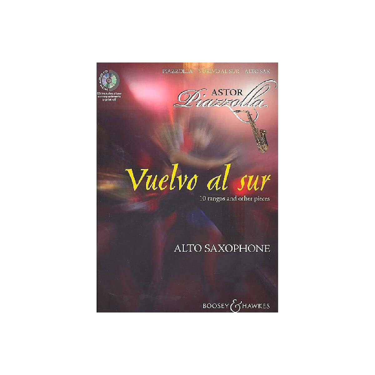 Vuelvo al sur (+CD) for alto sax box