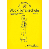 Prof. Paukenschlags Blockflötenschule Band 1 (+CD)