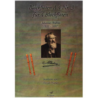 Blockflöten A 4 Nr.3 - Johannes Brahms