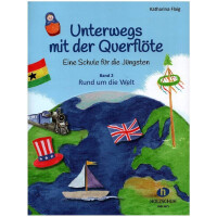 Unterwegs mit der Querflöte Band 2 - Rund um die Welt
