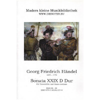Sonata D-Dur Nr.29