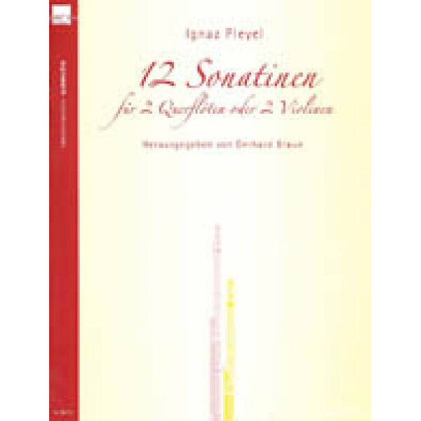 12 Sonatinen für 2 Flöten