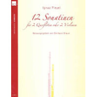 12 Sonatinen für 2 Flöten