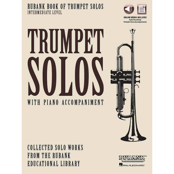 Trumpet Solos intermediate Level (+online media)