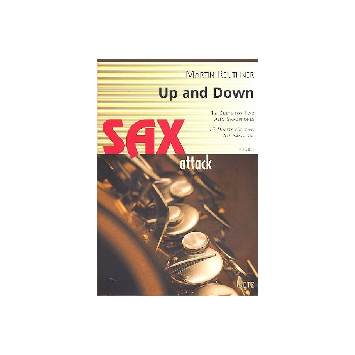 Up and down für 2 Altsaxophone box