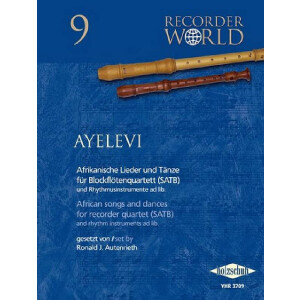 Ayelevi für 4 Blockflöten (SATB),