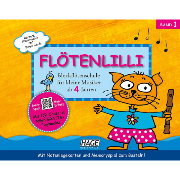 Flötenlilli Band 1 (+QR-Codes)