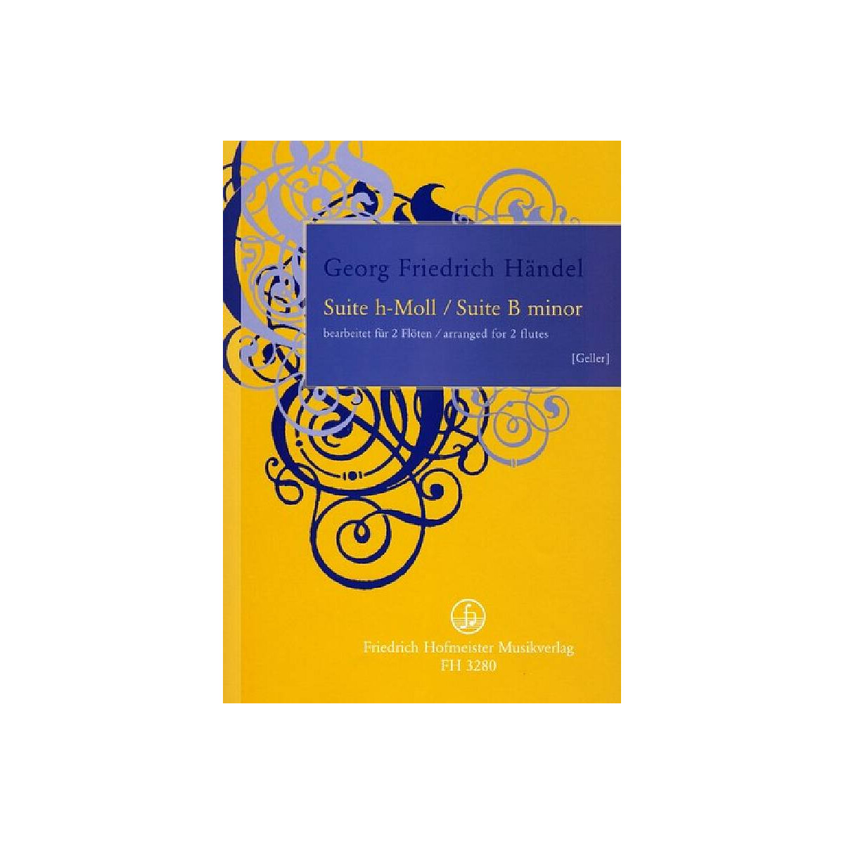 Suite h-Moll für 2 Flöten box