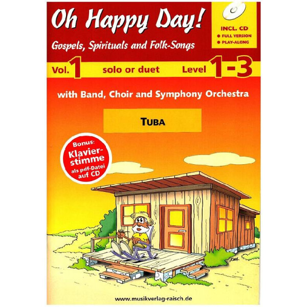Oh happy Day vol.1 (+2 CDs) für 1-2 Tuben