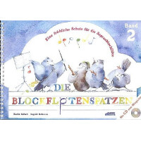 Die Blockflötenspatzen (Der Blockflötenspatz Band 2) (+CD)