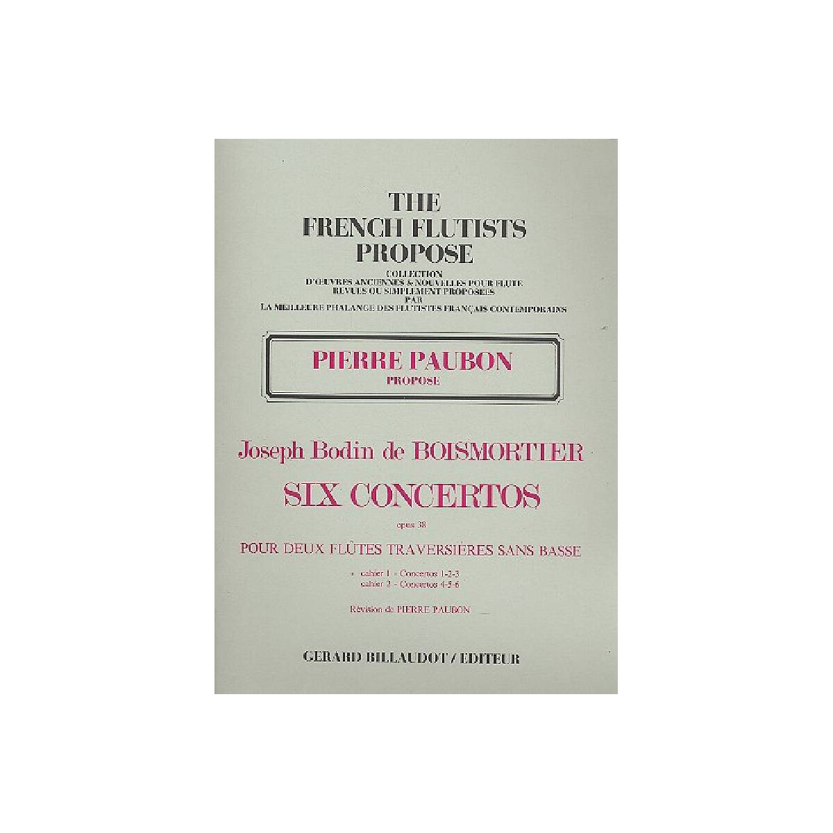 6 concertos op.38 vol.1 (nos.1-3) box