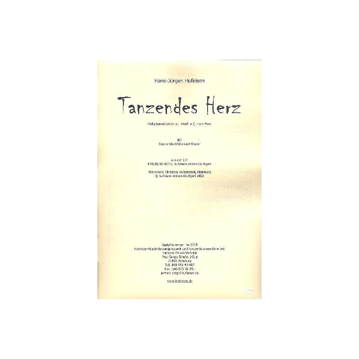 Tanzendes Herz für Sopranblockfl&ou box