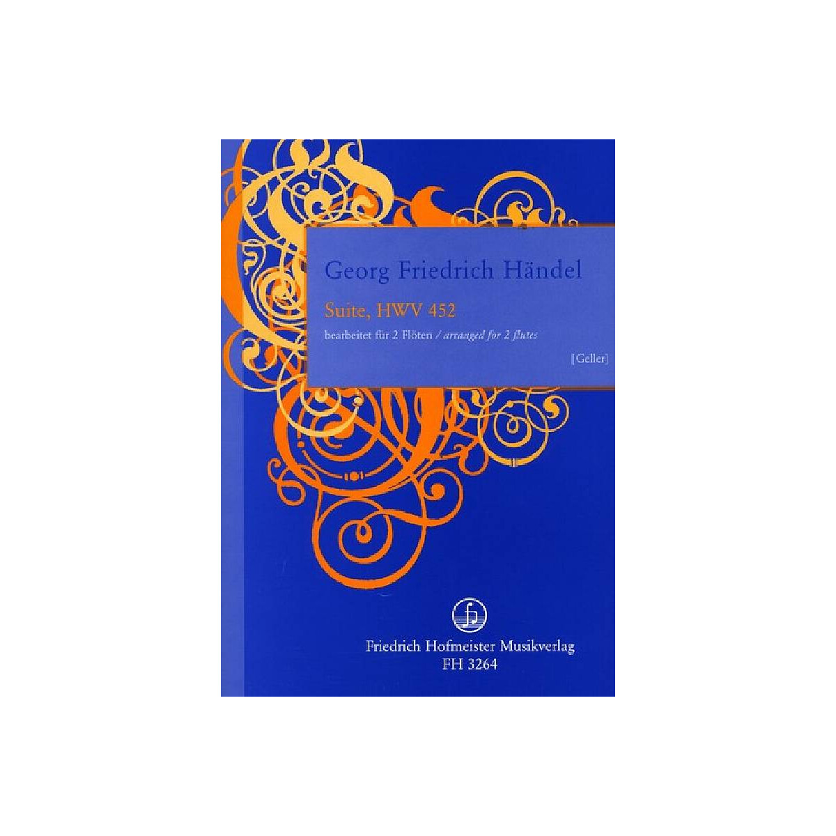 Suite a-Moll HWV452 für 2 Flöt box