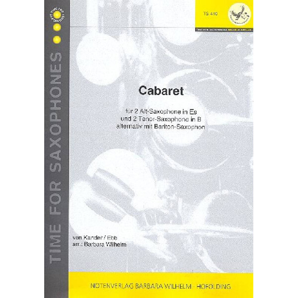 Cabaret für 4 Saxophone (AATT)