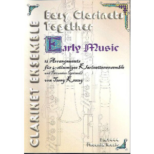 Early Music für 4 Klarinetten ( Ensemble )