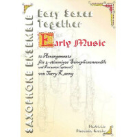 Early Music für 4 SDaxophone ( Ensemble )