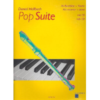Pop Suite (+CD) für Altblockflöte und Klavier