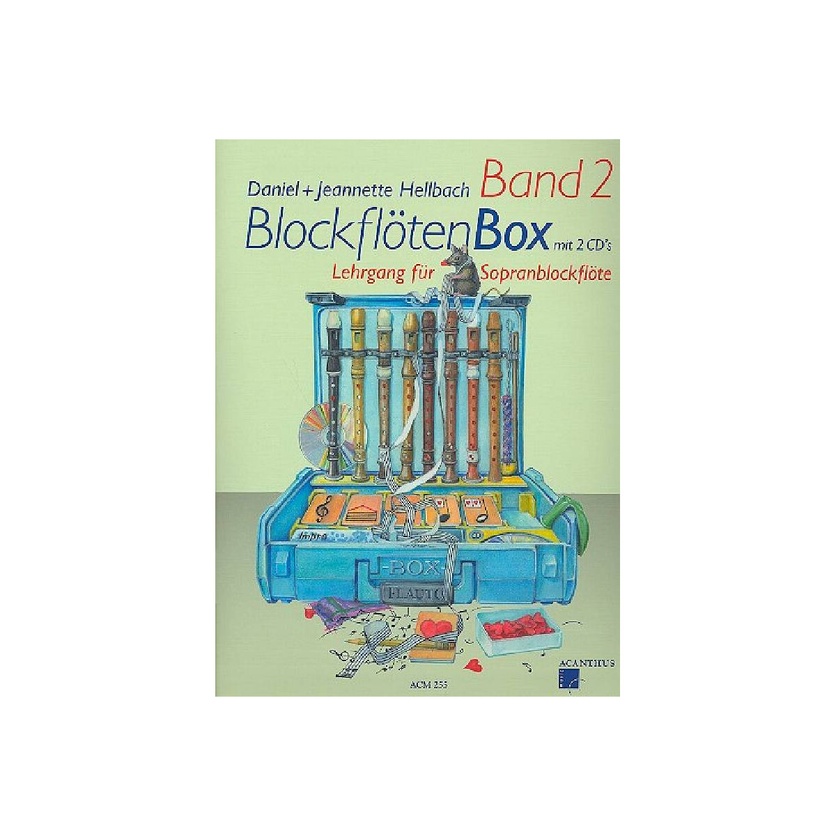 Blockflötenbox Band 2 (+2 CDs) box