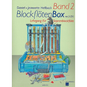 Blockfl&ouml;tenbox Band 2 (+2 CDs)