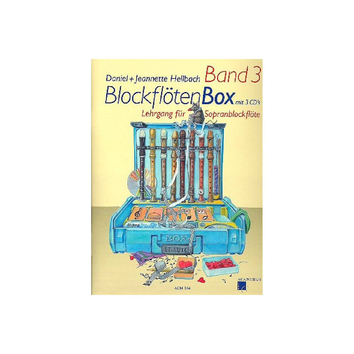 Blockflötenbox Band 3 (+3 CDs) box