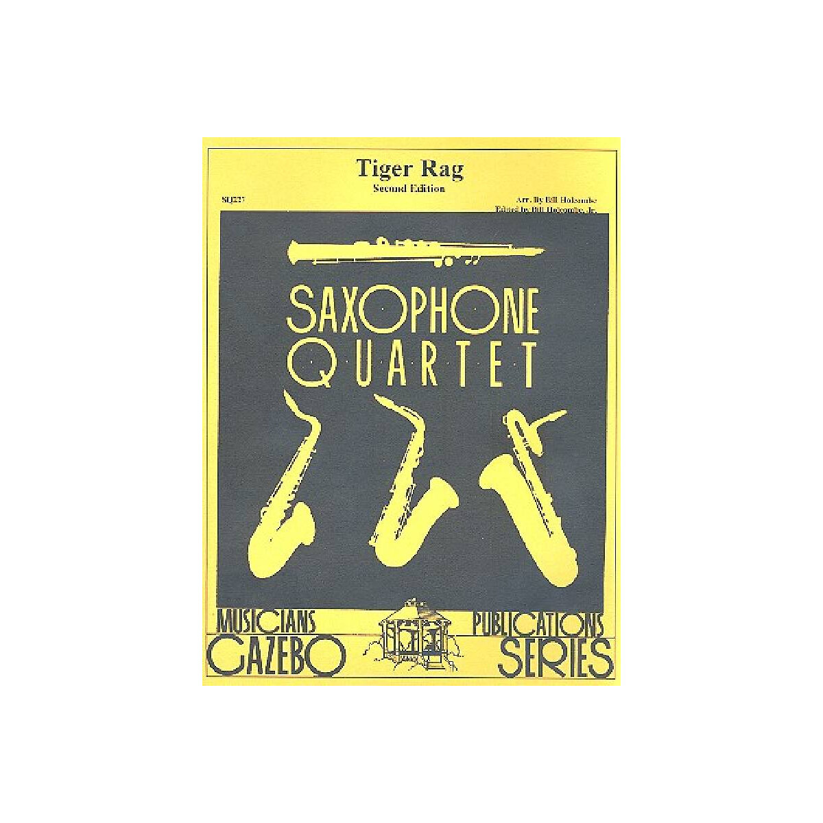 Tiger Rag für 4 Saxophone (SATBar) box