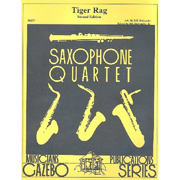 Tiger Rag für 4 Saxophone (SATBar)