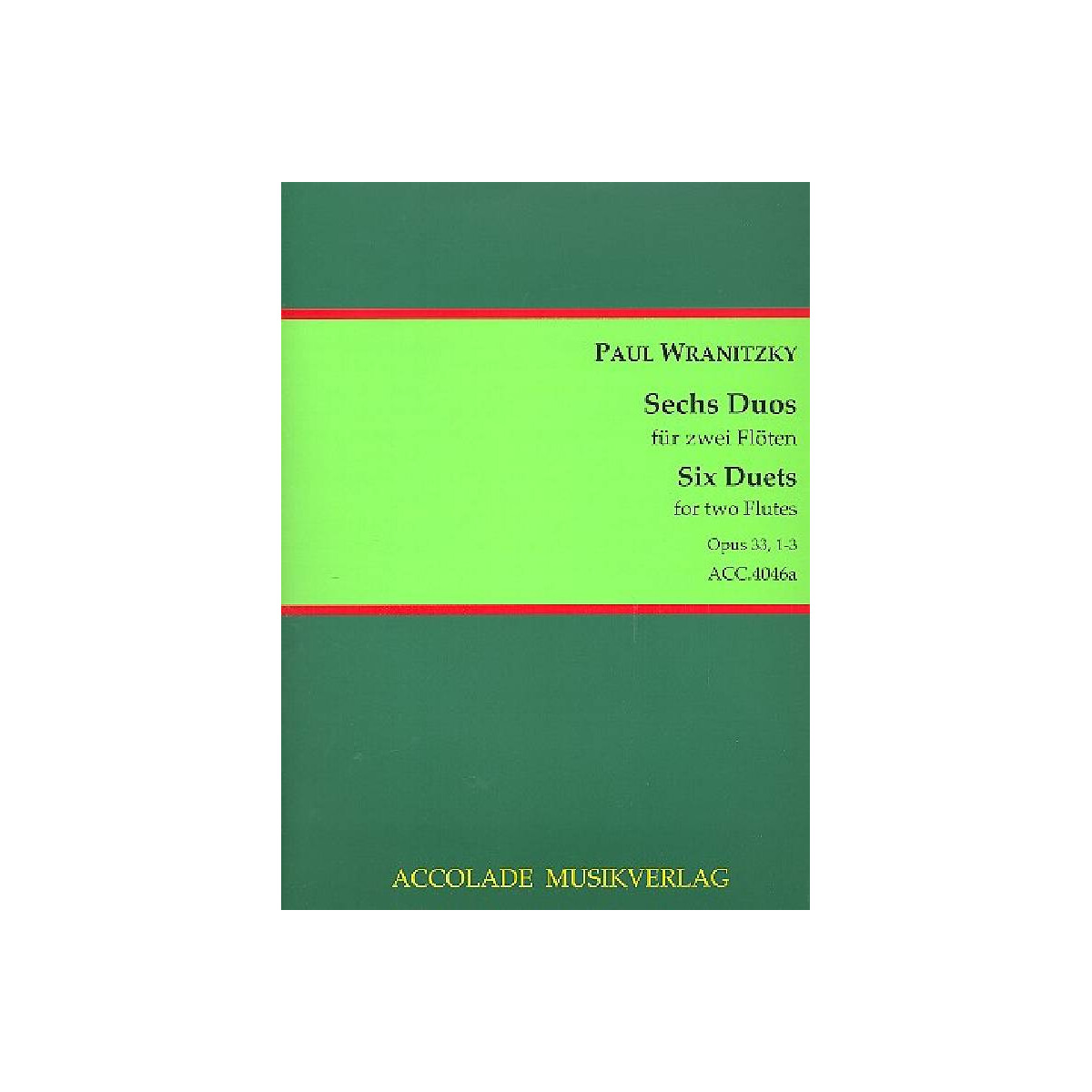 6 Duos op.33 Band 1 für 2 Flöt box