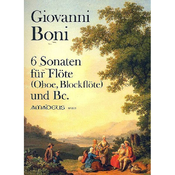 6 Sonaten für Flöte (Blockflöte, Oboe, Violine)
